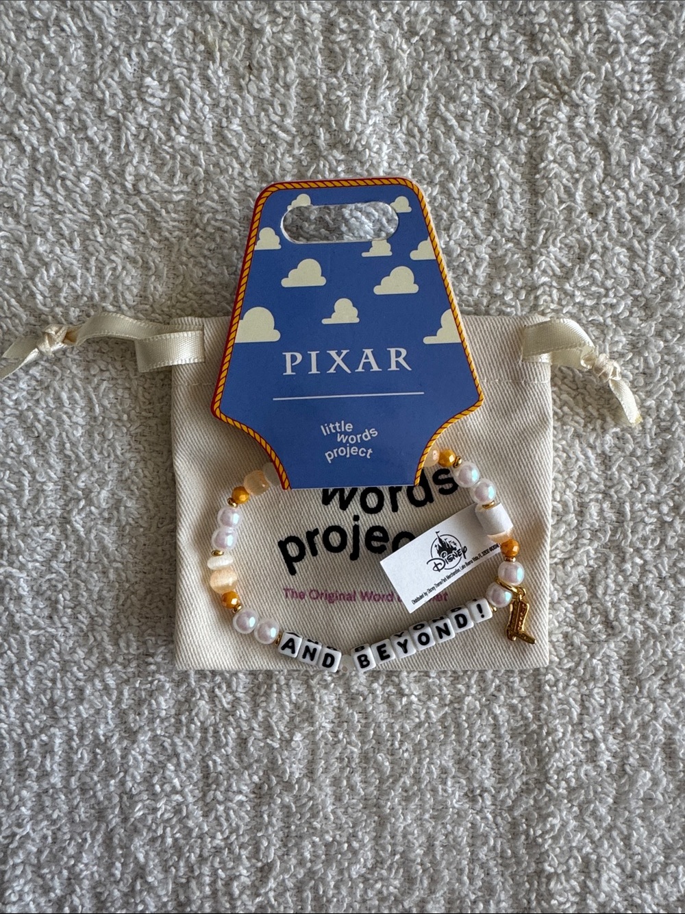 Little Words Project x Disney Pixar Toy Story “And Beyond” Beaded Bracelet
